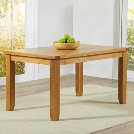 Rustic Oak : Bàn Ăn 180cm + 6 Ghế Mặt Nệm ( KD 1191 )
